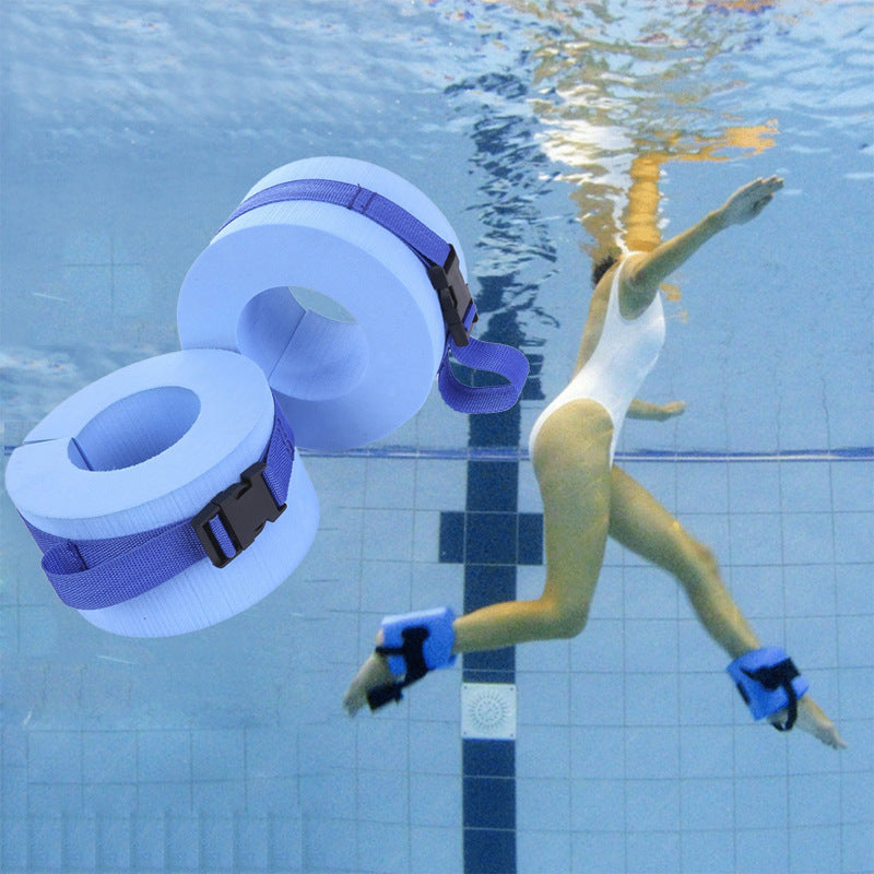 Swimming gaiters float