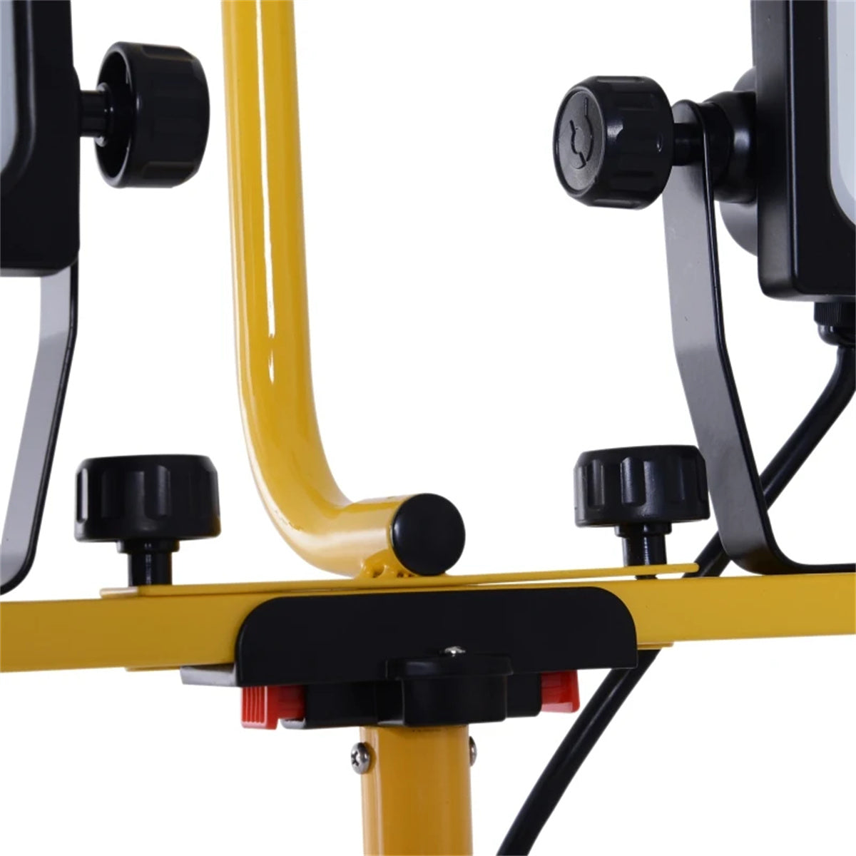 Versatile Work Light 10,000 Lumen Dual Head LED Work Lights with Stand,Telescoping Adjustable Tripod Stand