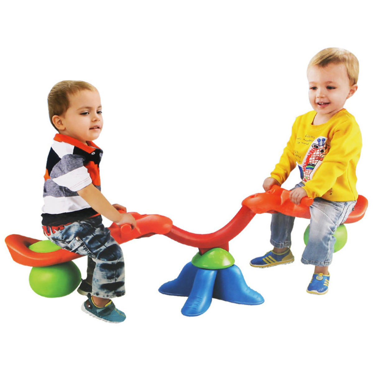 Spinning Teeter Toy,Kid's Seesaw 360 Degree Spinning Teeter