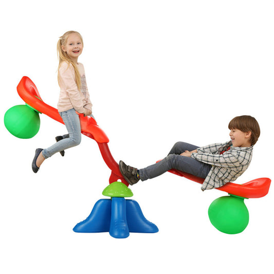 Spinning Teeter Toy,Kid's Seesaw 360 Degree Spinning Teeter