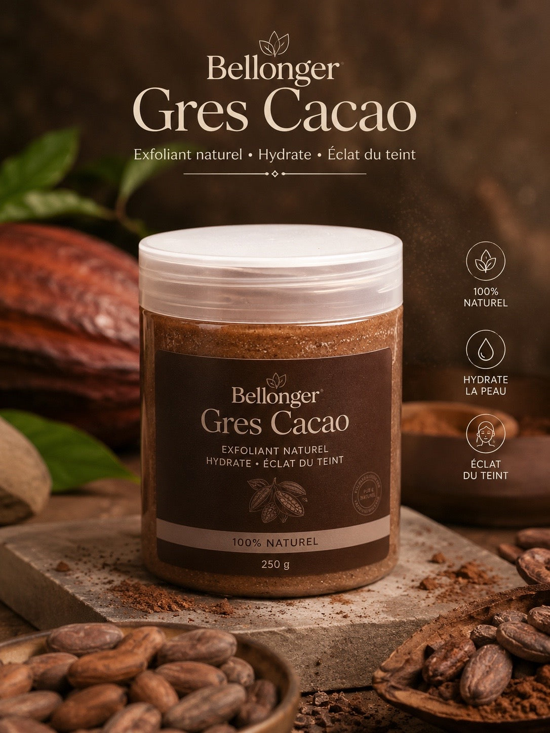 Grès cacao 4oz